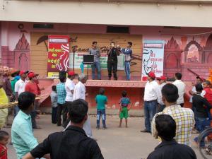Awareness at Chhat Pooja 6-Nov-2016
